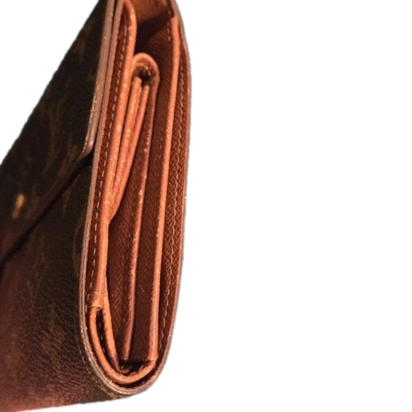 LOUIS VUITTON LV Monogram Canvas Leather Continental Clutch Wallet ( EUC) - Picture 6 of 17